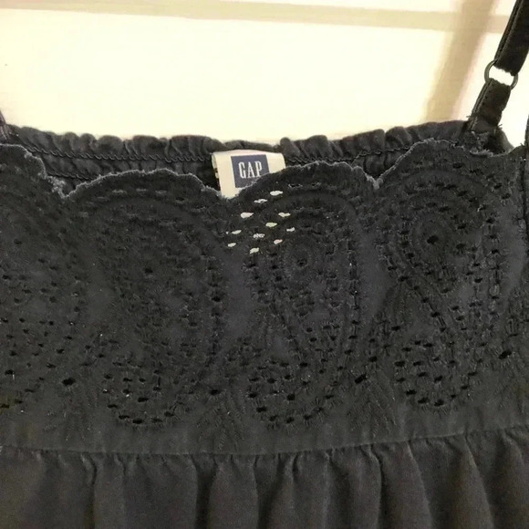 GAP Factory  Dark Blue Babydoll Tank Top Size Small - Picture 6 of 15